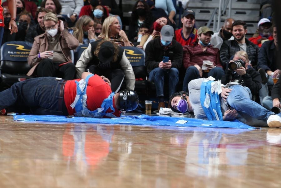 Lightbox-image: See photos of fans, the Pelicans hype team, drumline and more from Saturday's game as the Pelicans battled the Boston Celtics on January 29, 2022....