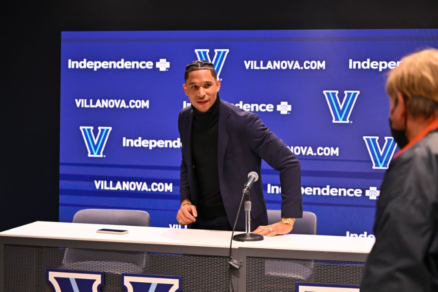 Photos: Josh Hart jersey retirement ceremony at Villanova University