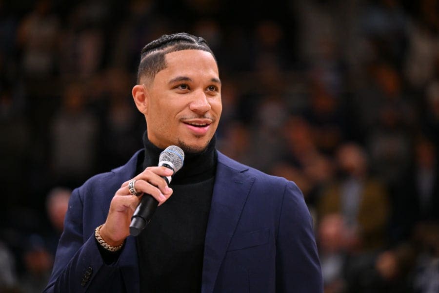 Photos: Josh Hart jersey retirement ceremony at Villanova University