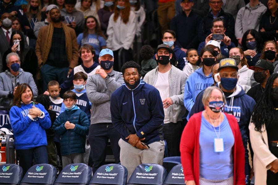 Photos: Josh Hart jersey retirement ceremony at Villanova University