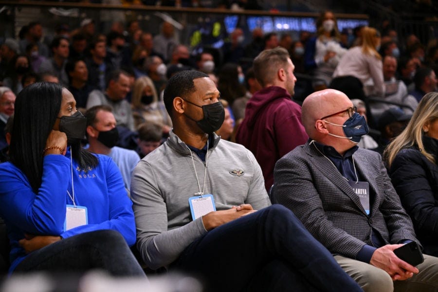 Photos: Josh Hart jersey retirement ceremony at Villanova University