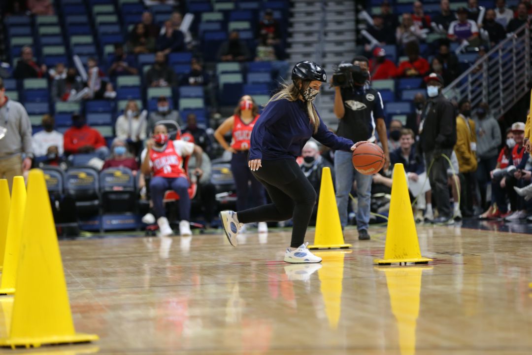 Photos: Fans and Entertainment | Pelicans vs. Raptors 2-14-22