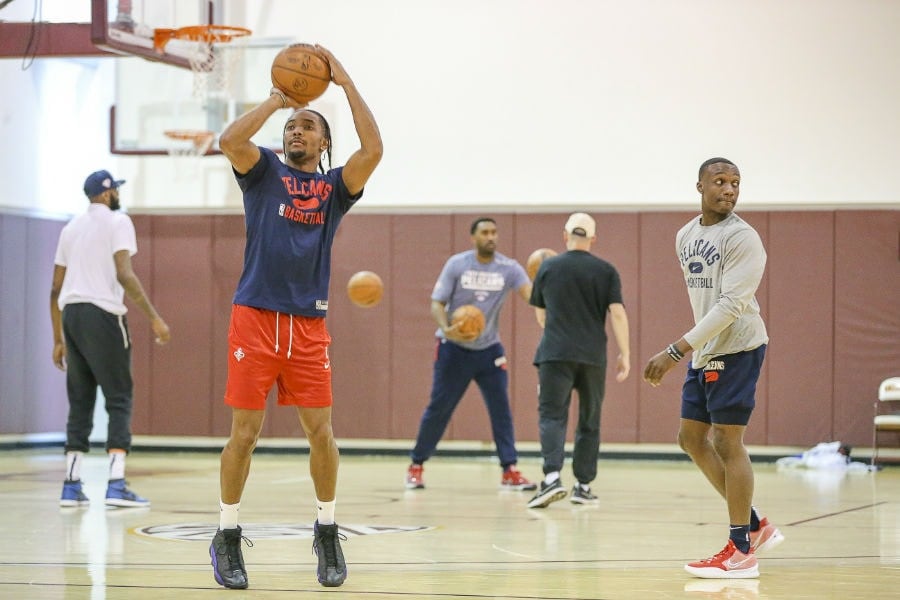 Photos: Pelicans Practice 4-16-22 | 2022 NBA Playoffs First Round
