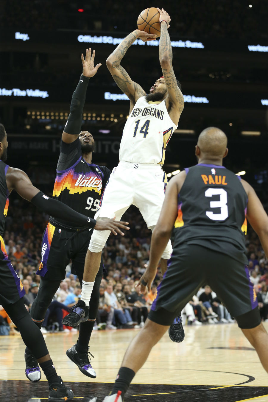 2021-22 Playoffs Game 5: Pelicans vs Suns | Game Action Photos 4-26-22