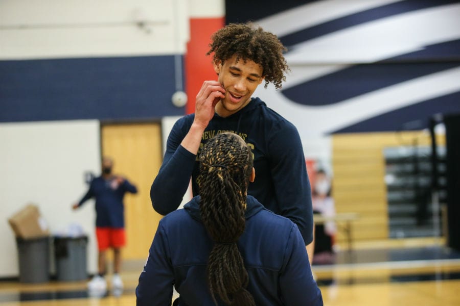 Photos: Pelicans Practice 3-25-21