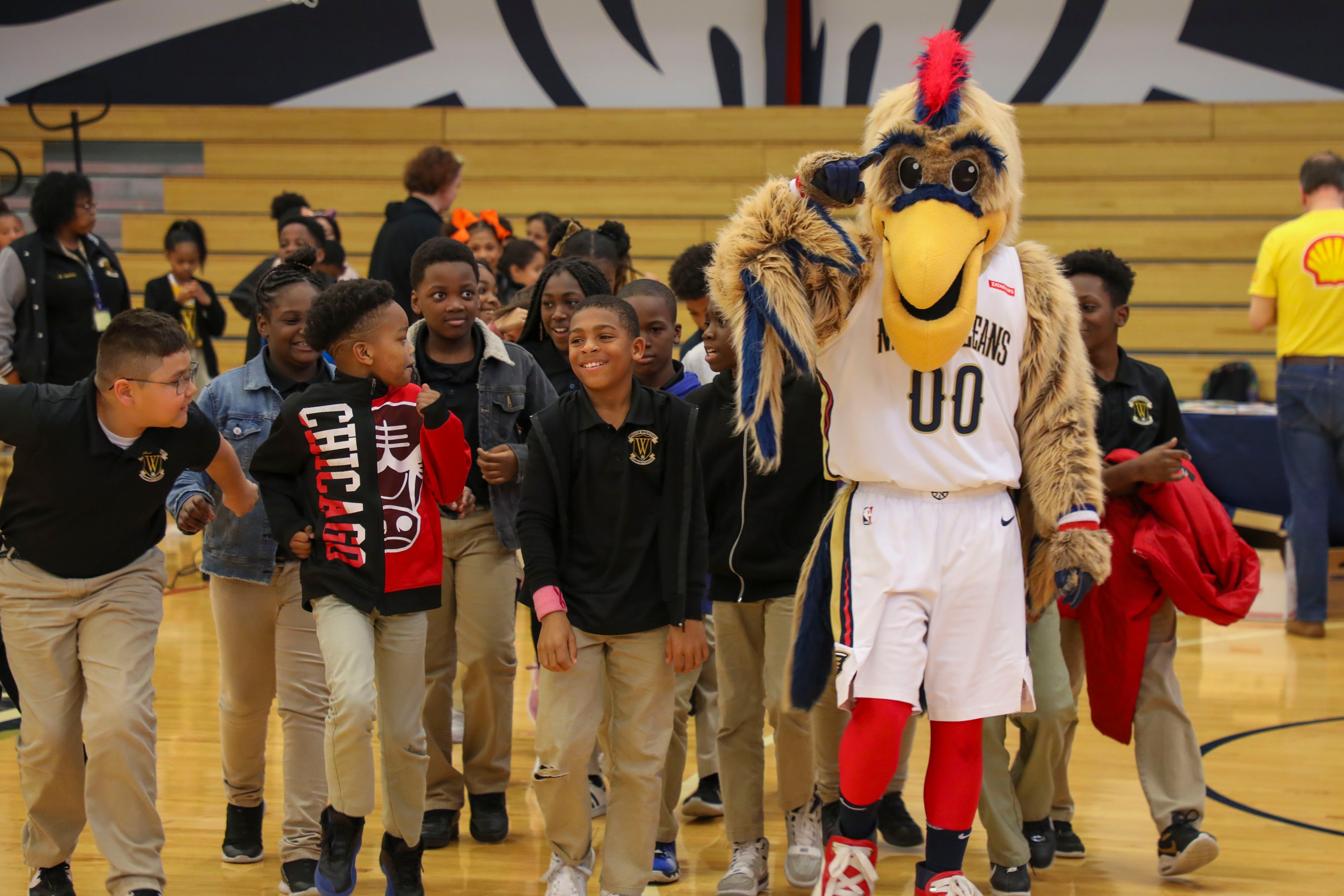 Pelicans And Shell Partner To Host A Reading Really For Local Schools Photo Gallery Nba Com