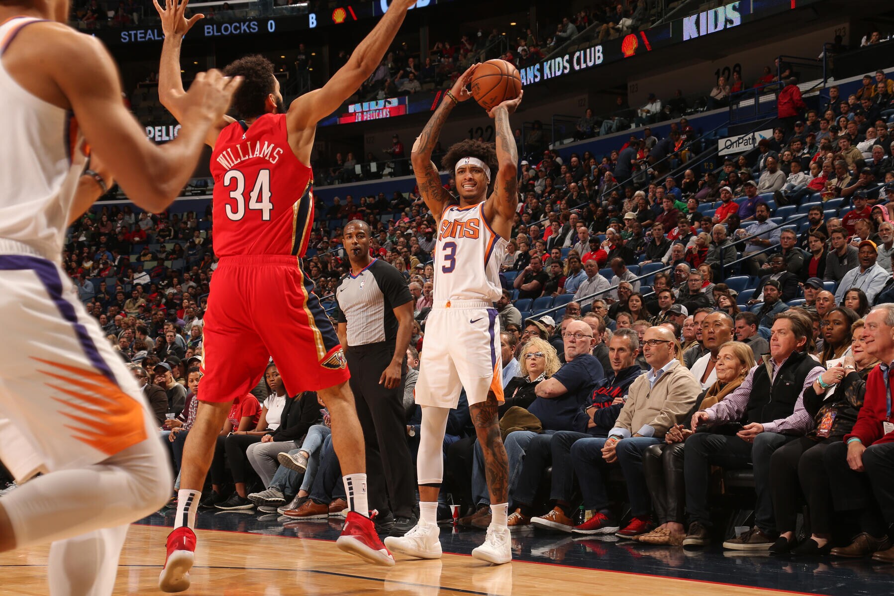 Pelicans vs. Suns Game Action Photos | 2019-20 Game 22 Photo Gallery