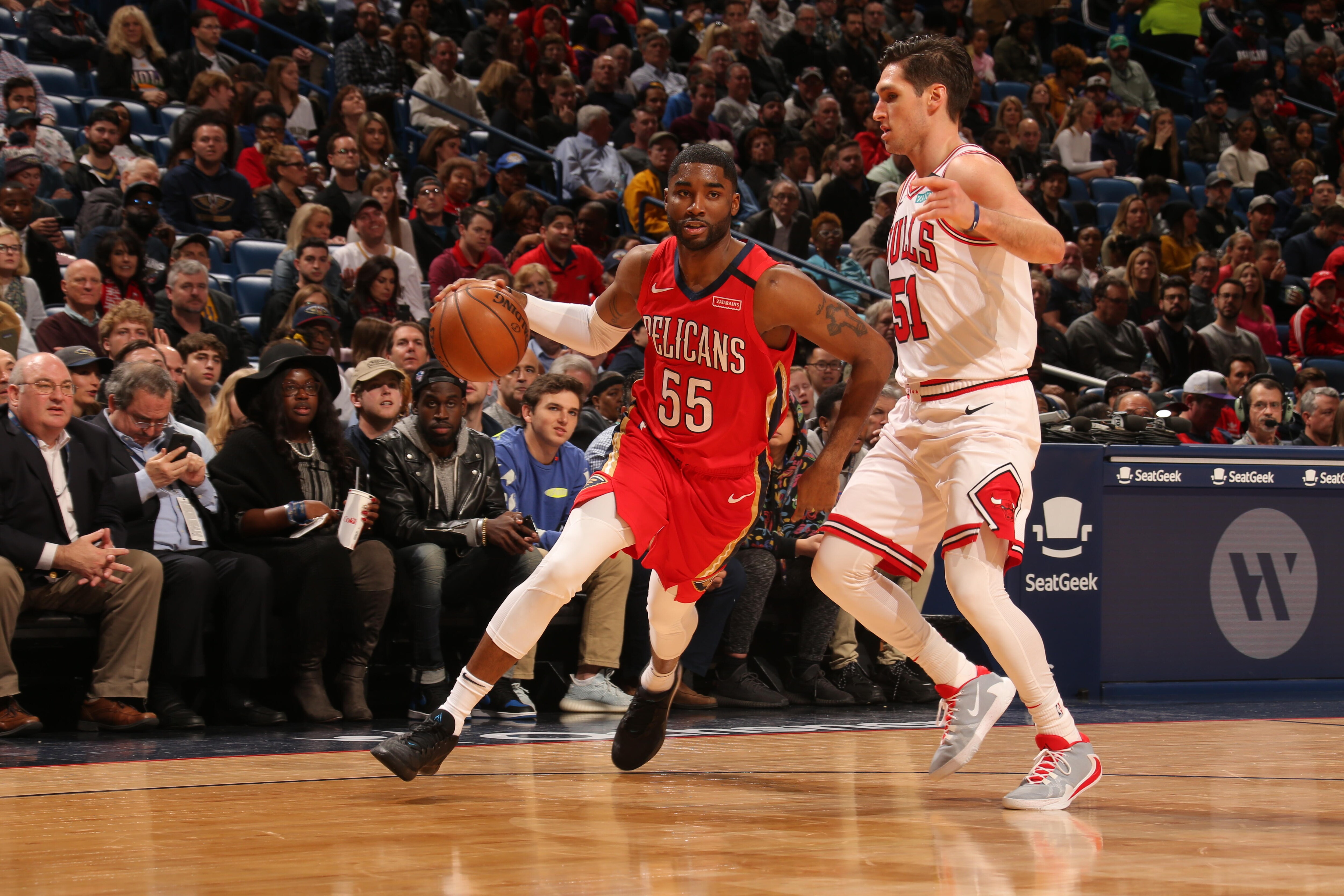 Pelicans vs Bulls Game Action Photos | 2019-20 Game 38 Photo Gallery