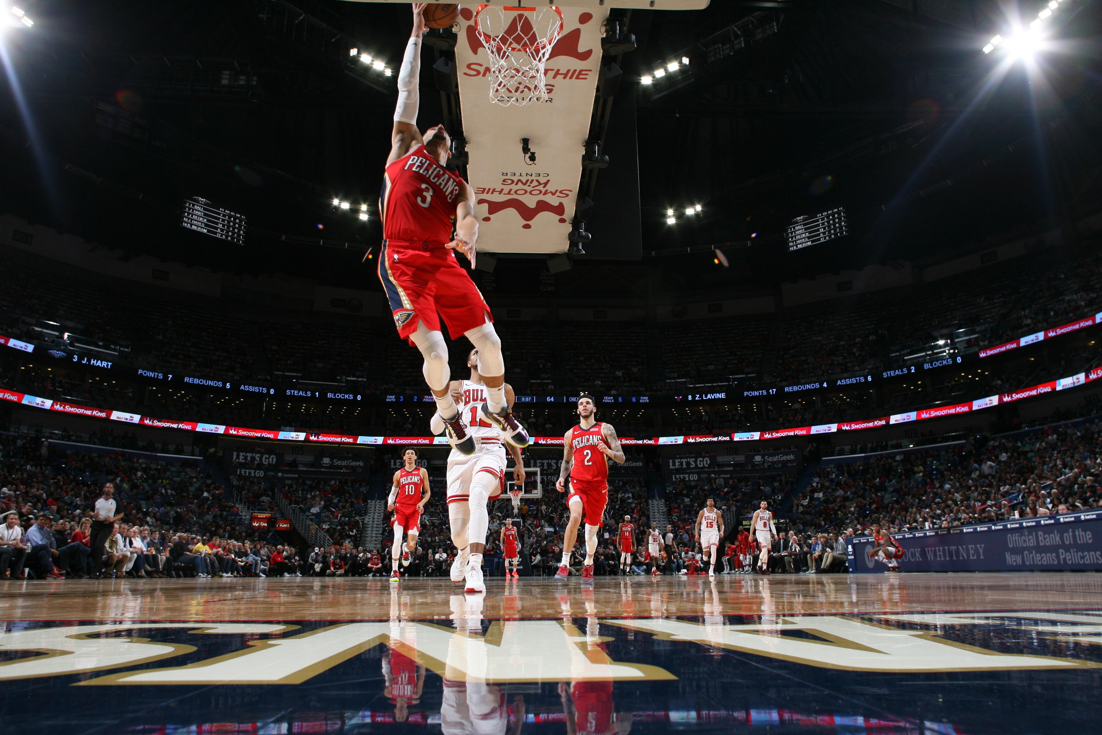Pelicans vs Bulls Game Action Photos | 2019-20 Game 38 Photo Gallery