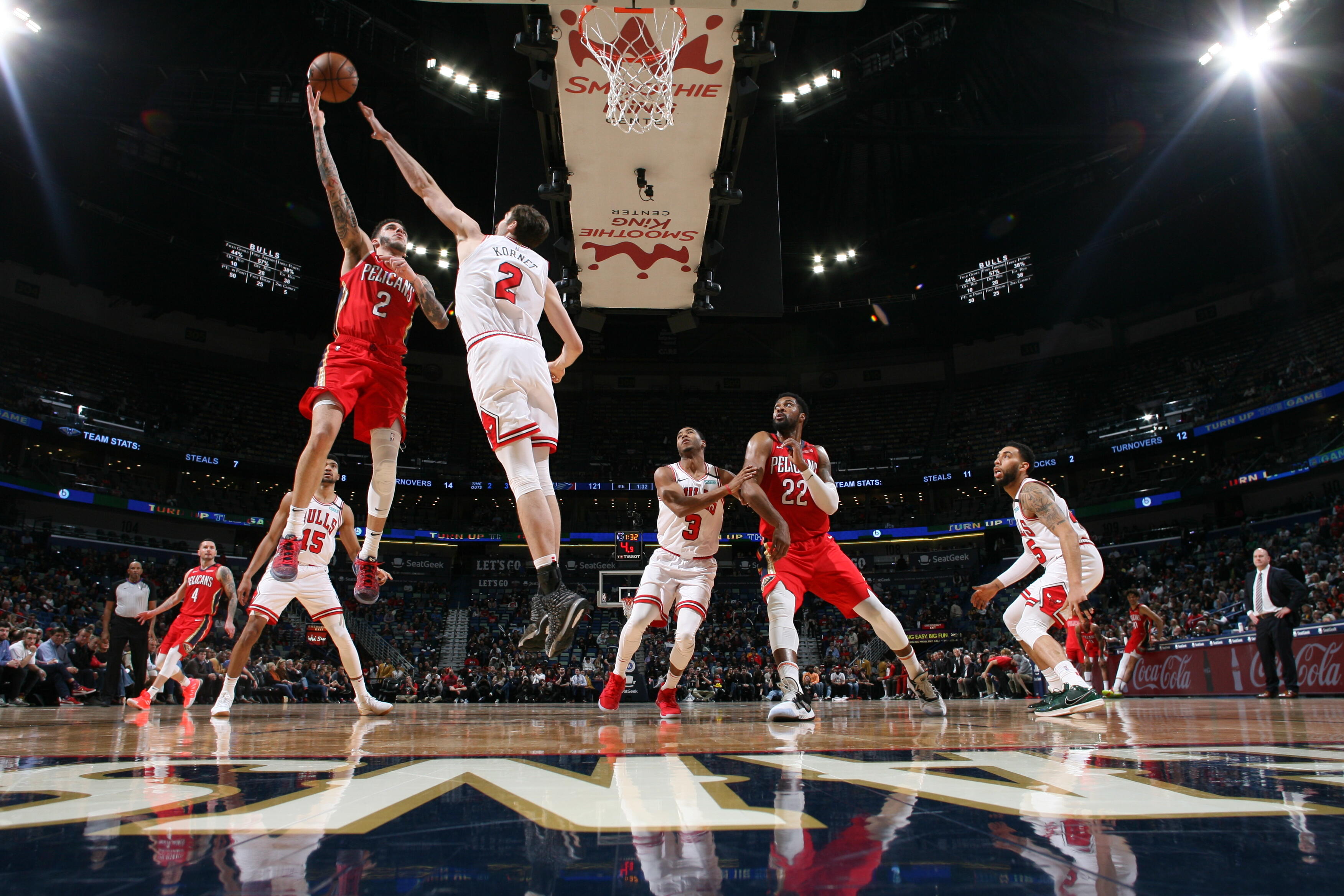 Pelicans vs Bulls Game Action Photos | 2019-20 Game 38 Photo Gallery