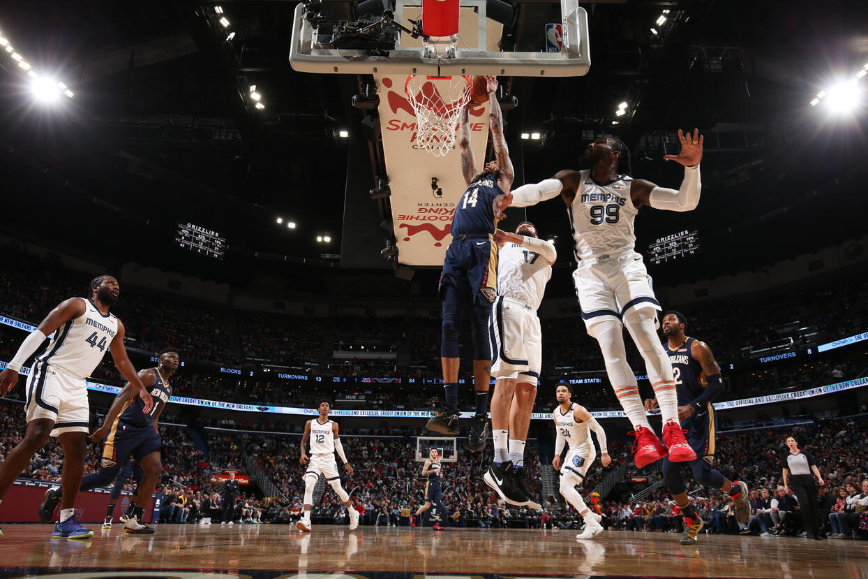 Pelicans vs. Grizzlies Game Action Photos 201920 Game 49 Photo Gallery