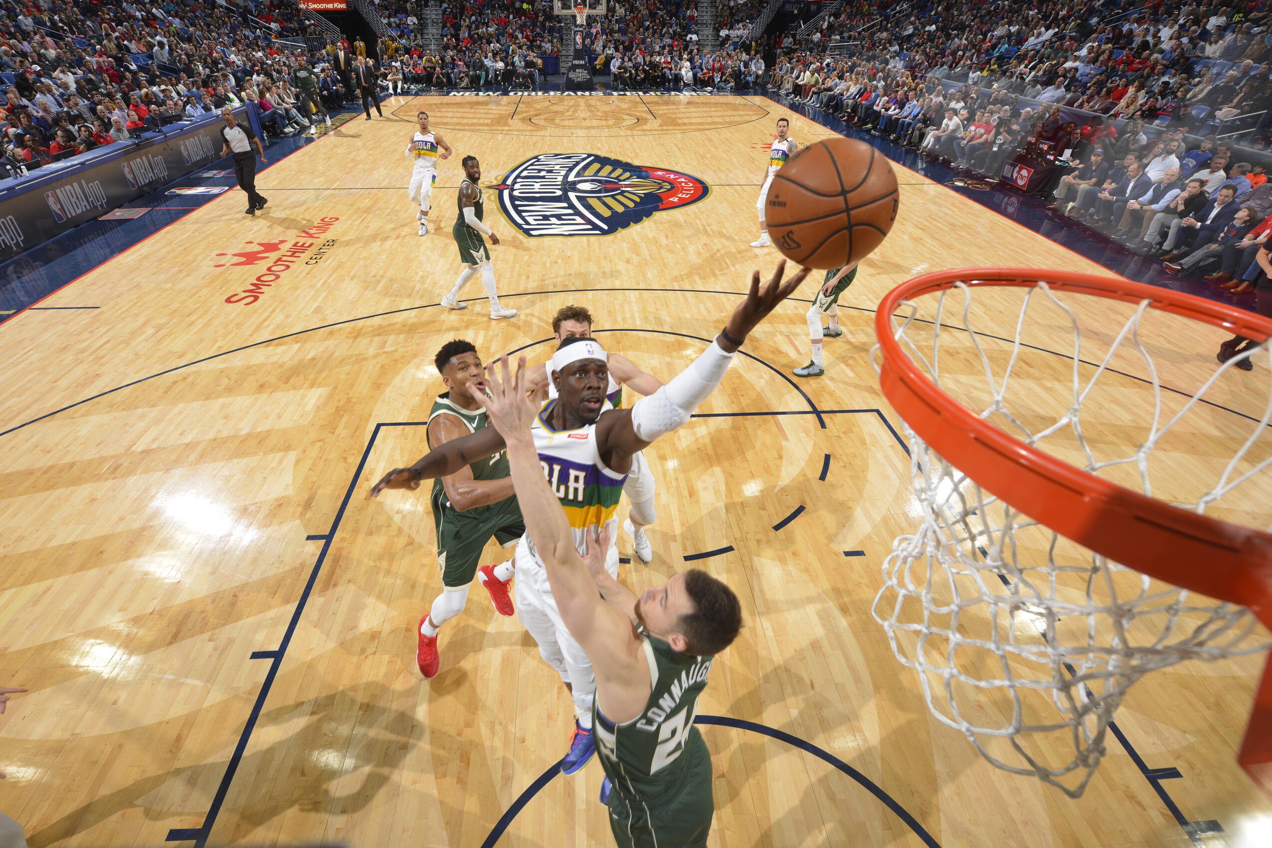 Pelicans vs. Bucks Game Action Photos | 2019-20 Game 51 Photo Gallery