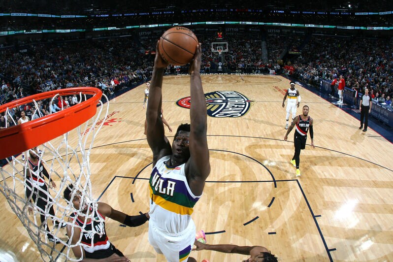 Zion Williamson named KIA NBA Western Conference rookie of the