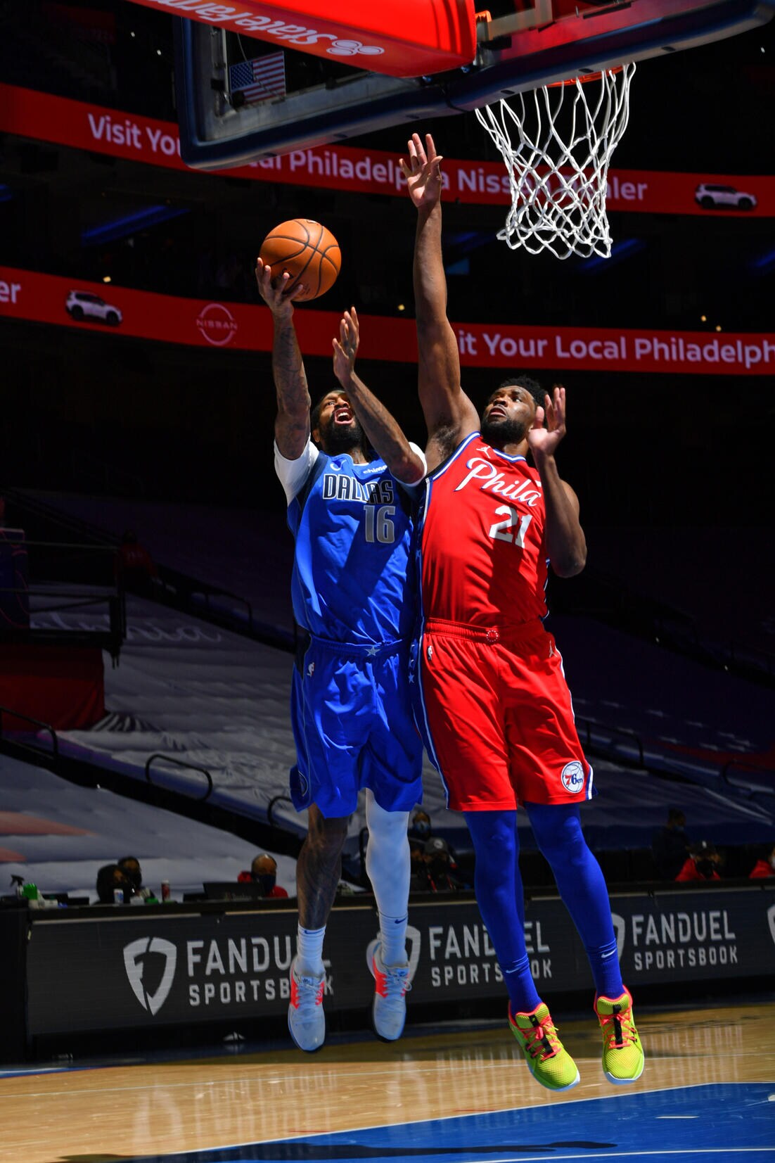 Dallas Mavericks v Philadelphia 76ers