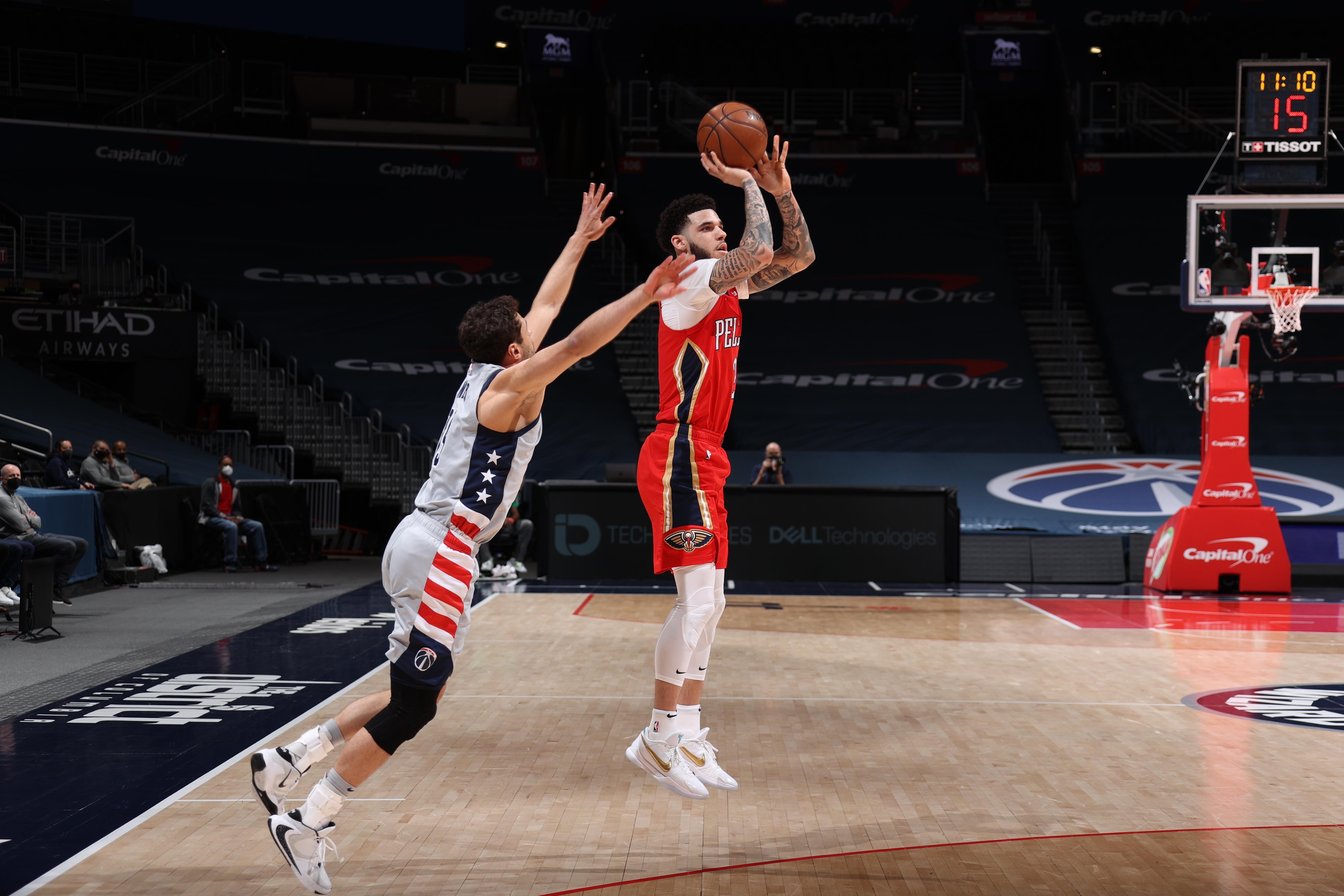 New Orleans Pelicans v Washington Wizards