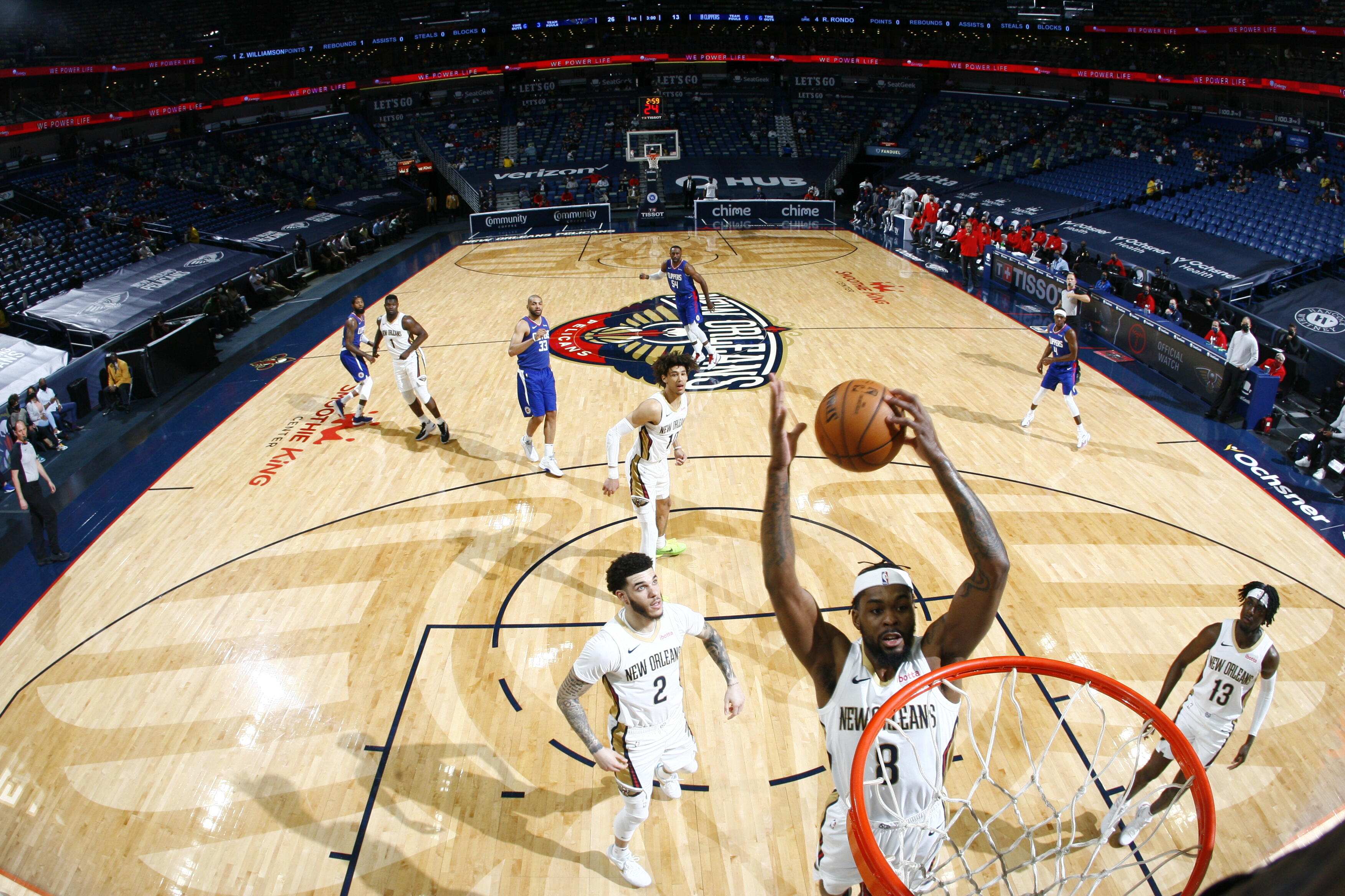 Los Angeles Clippers v New Orleans Pelicans