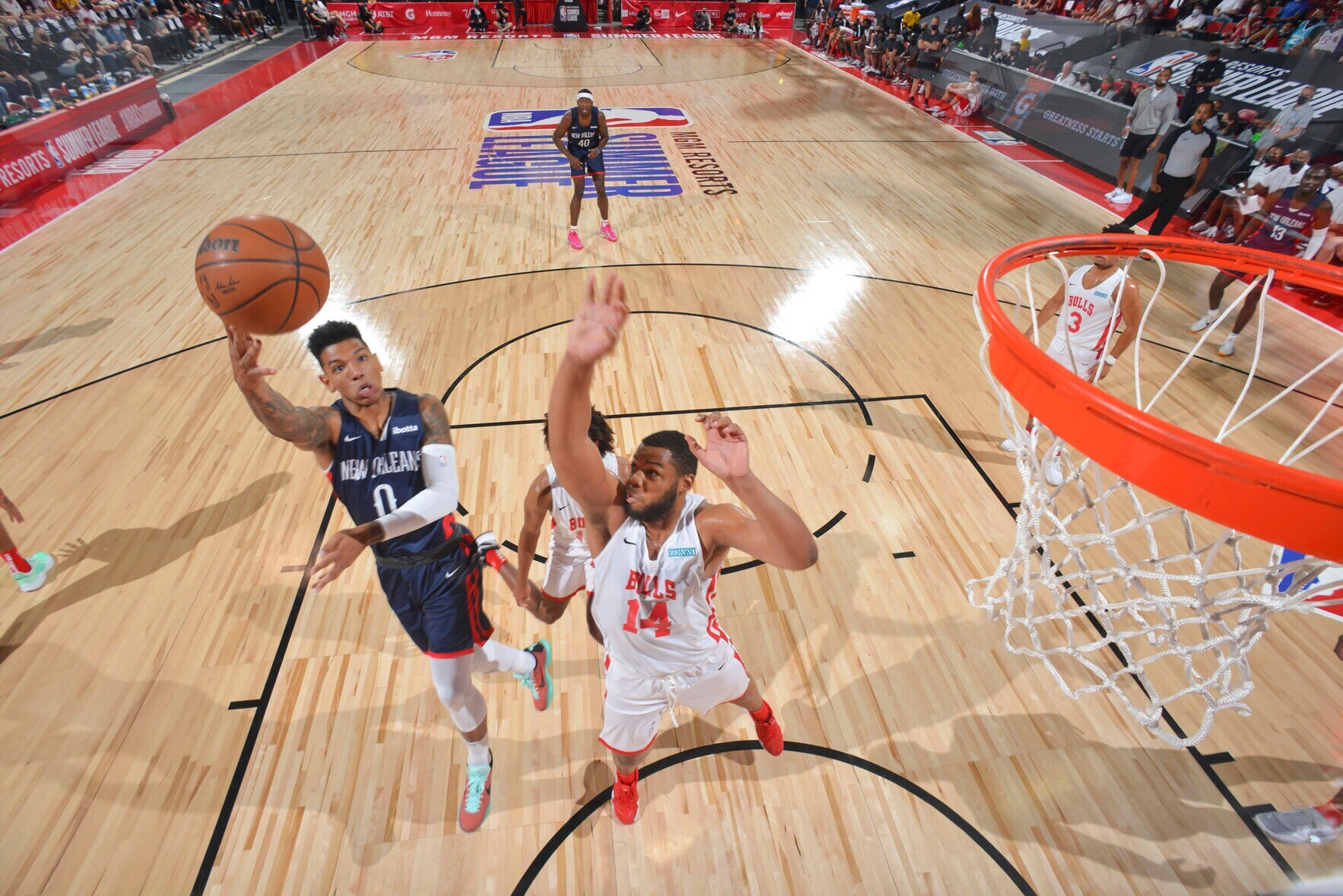 2021 Las Vegas Summer League - New Orleans Pelicans v Chicago Bulls