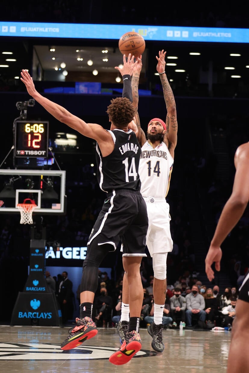 New Orleans Pelicans v Brooklyn Nets