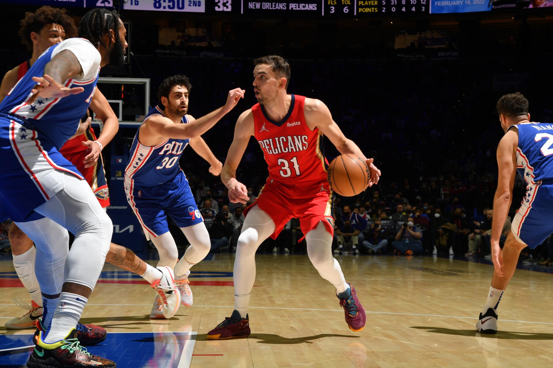 New Orleans Pelicans v Philadelphia 76ers