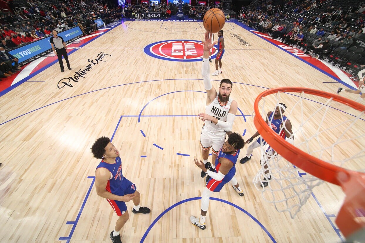 New Orleans Pelicans v Detroit Pistons