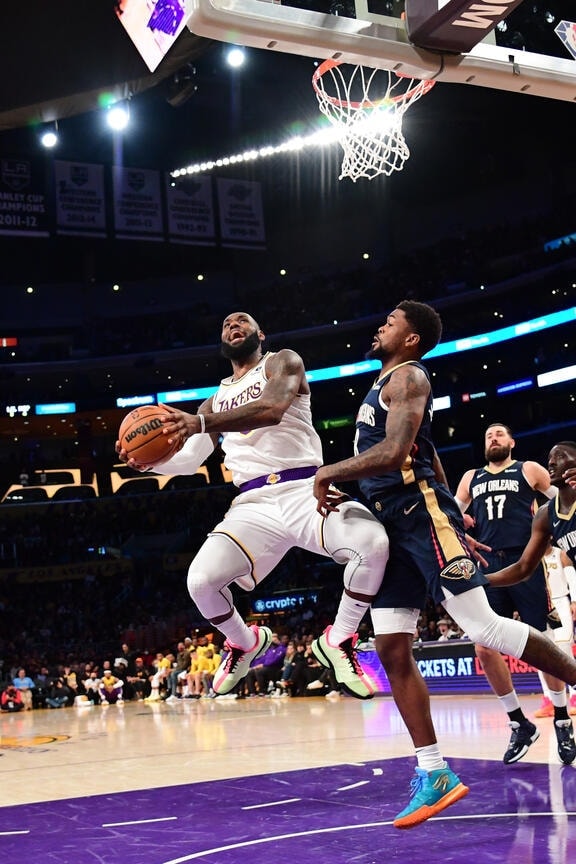 New Orleans Pelicans v Los Angeles Lakers