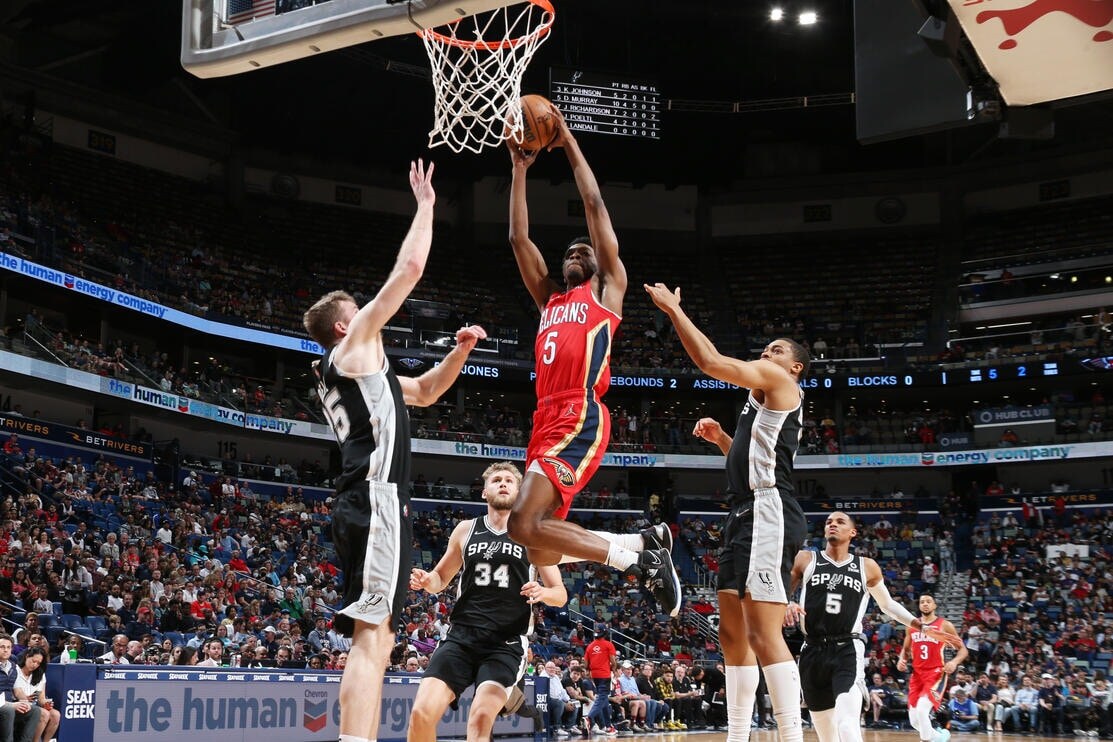 San Antonio Spurs v New Orleans Pelicans
