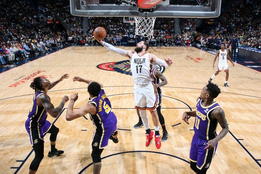 Los Angeles Lakers v New Orleans Pelicans