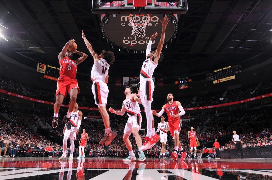 New Orleans Pelicans v Portland Trail Blazers