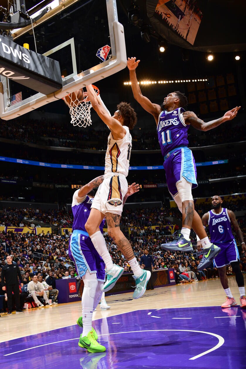 New Orleans Pelicans v Los Angeles Lakers