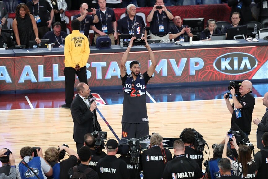 Anthony Davis Wins 2017 NBA All Star Game MVP Photo Gallery NBA