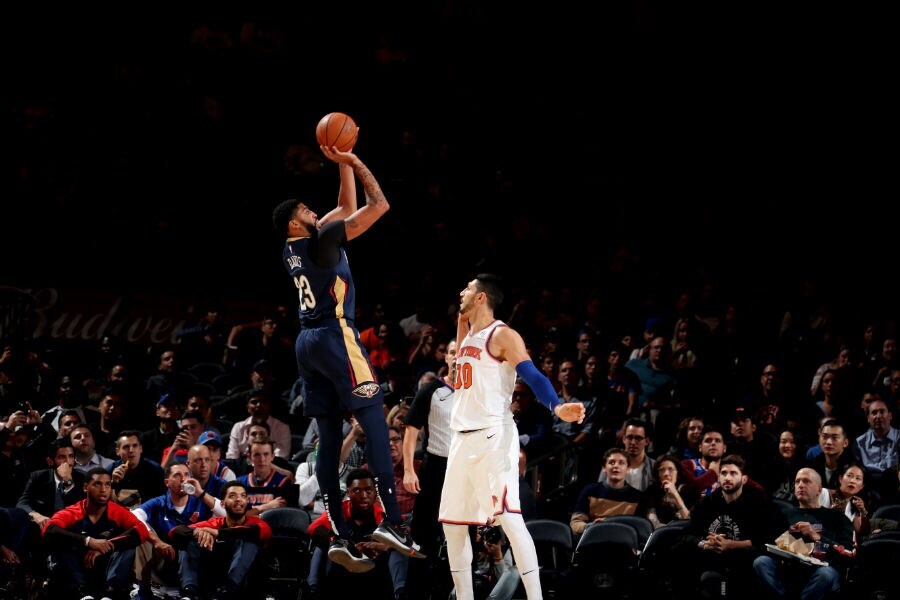Lightbox-image: The New Orleans Pelicans visited the New York Knicks in the Madison Square Garden on Friday, Oct. 5....