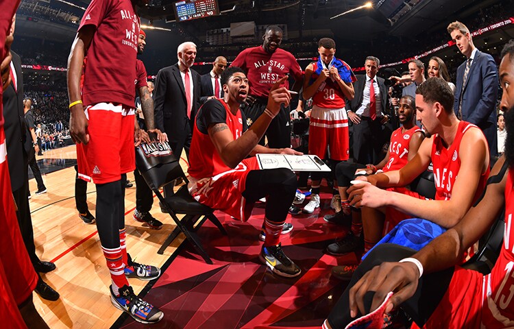 2016 NBA All Star Game Anthony Davis Photo Gallery NBA
