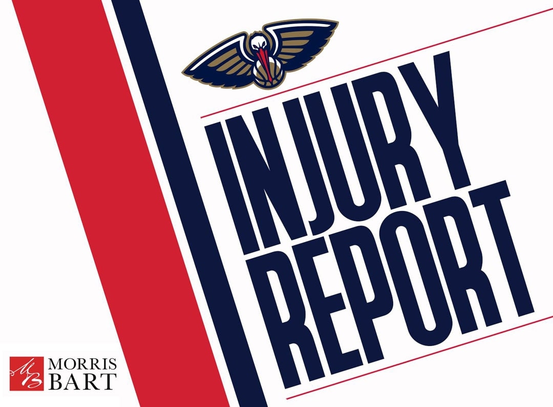 Pair of players listed as out for Wednesday game at Miami | New Orleans