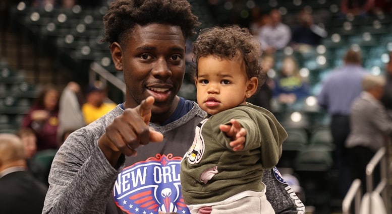 Pelicans guard Jrue Holiday on fatherhood: ‘It’s awesome. It’s a joy