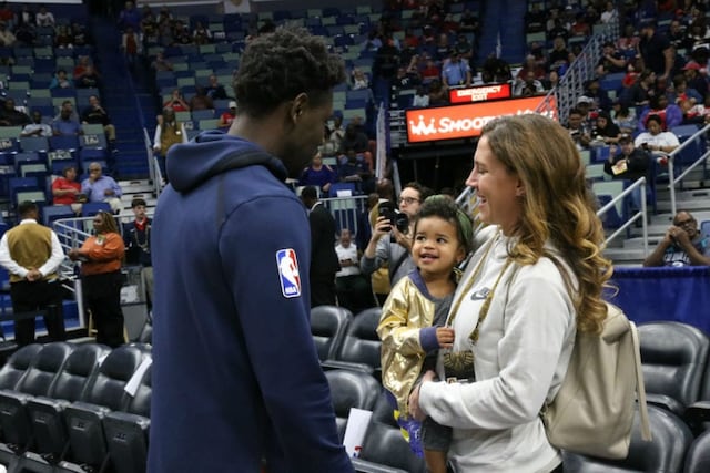 Pelicans celebrate Father's Day with Jrue Holiday and Jrue Tyler Photo