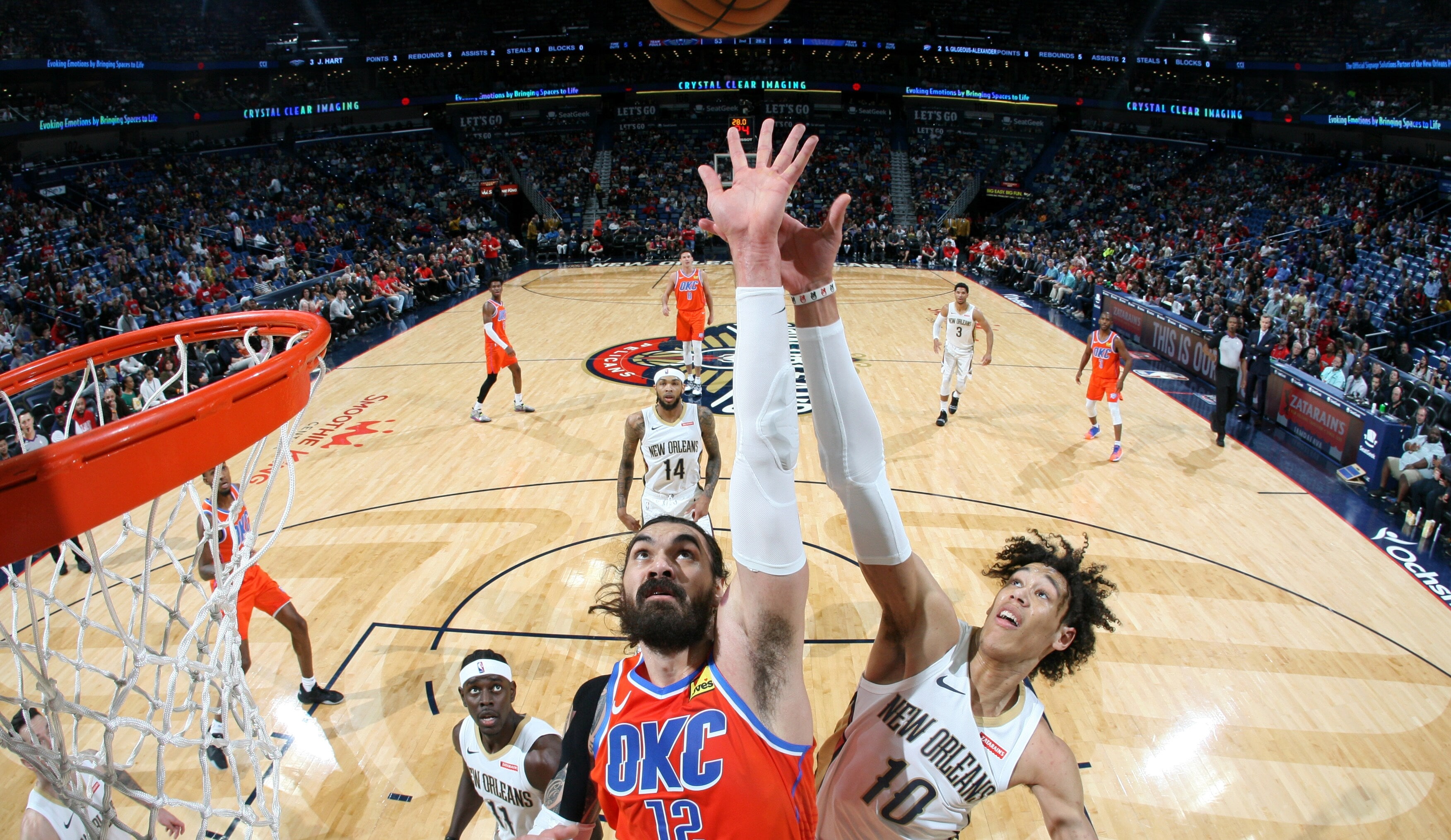 steven adams new orleans jersey