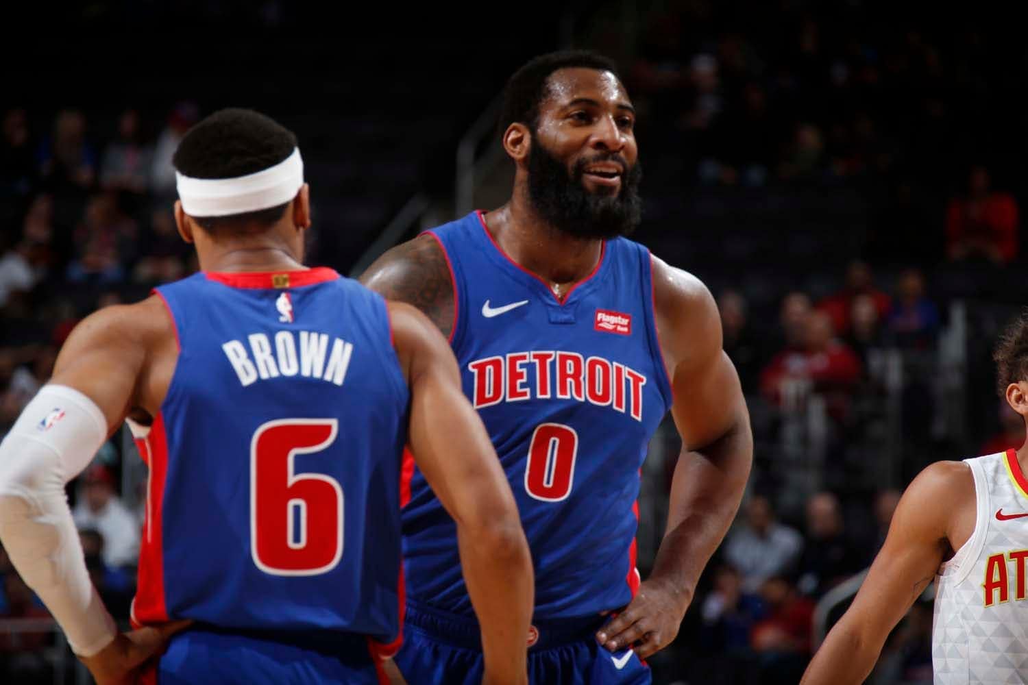 Slideshow-image: The Pistons beat the Hawks at home Friday night, 128-103....