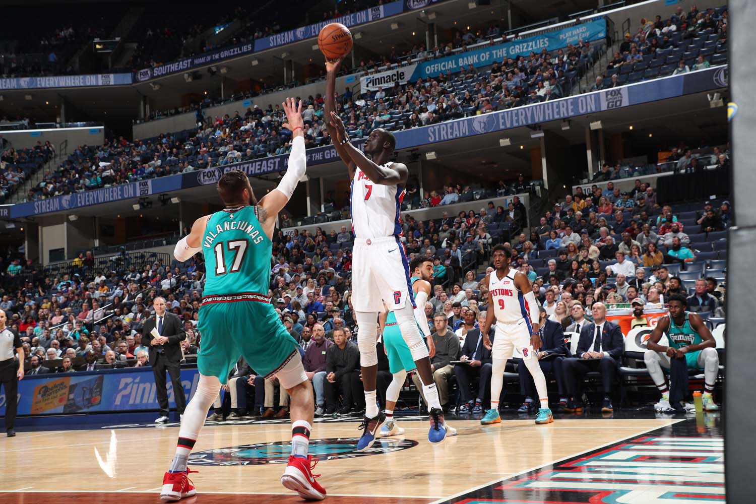 Pistons 82, Grizzlies 96 Photo Gallery