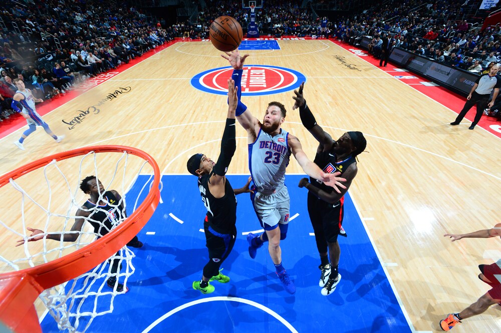 Pistons 101, Clippers 111 Photo Gallery