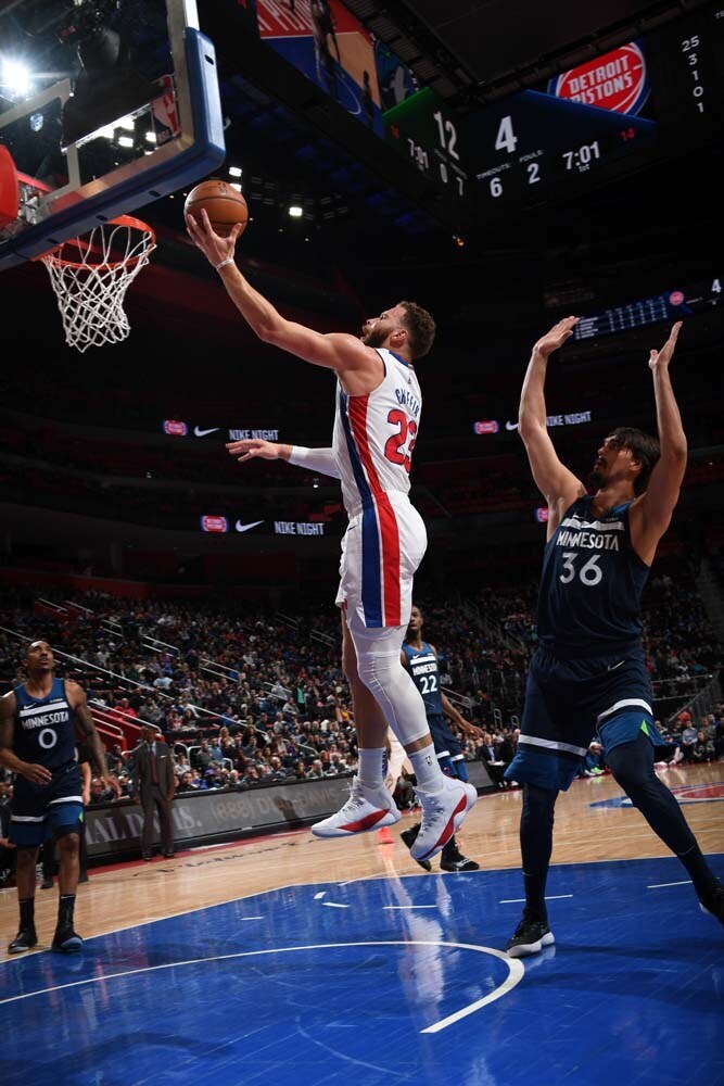 Timberwolves 114, Pistons 131 Photo Gallery