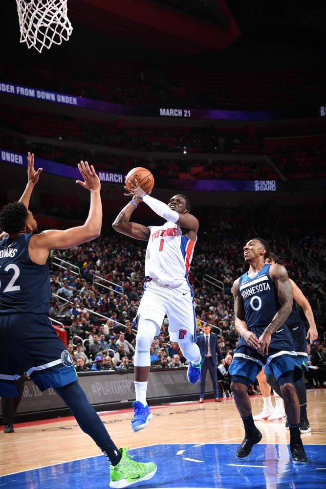 Timberwolves 114, Pistons 131 Photo Gallery