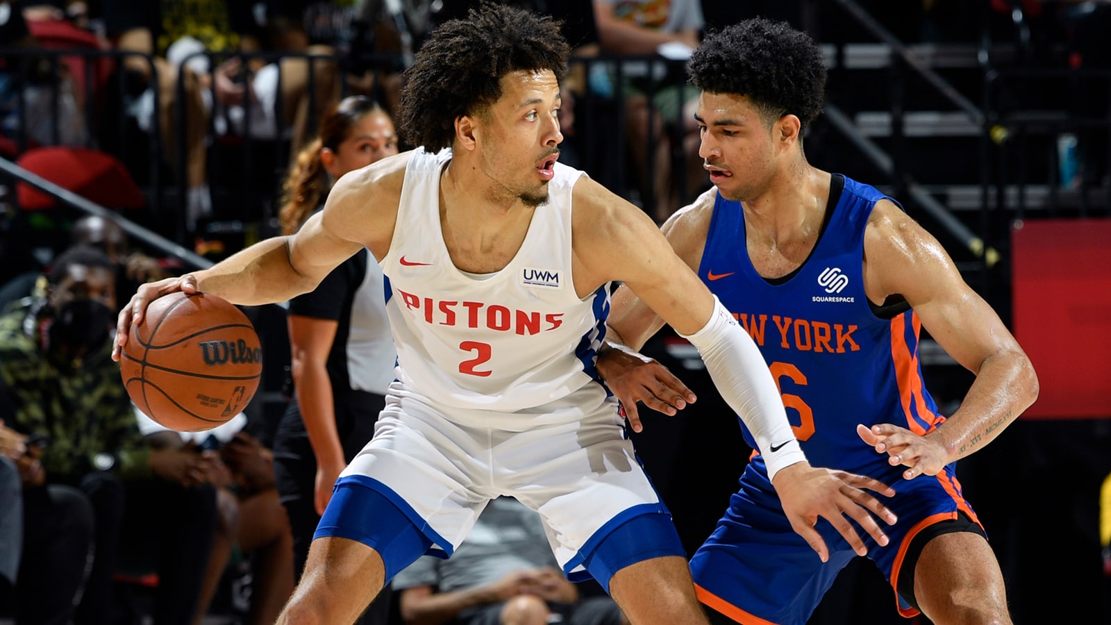 Big-play Cade leads Pistons to first Summer League win with ...