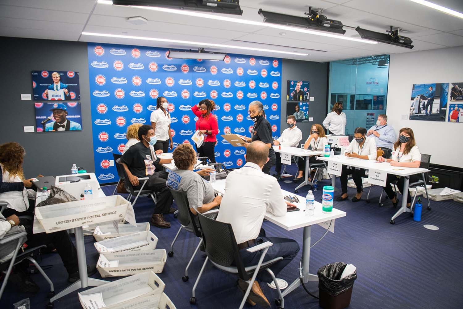 Election Night at the Pistons Performance Center Photo Gallery