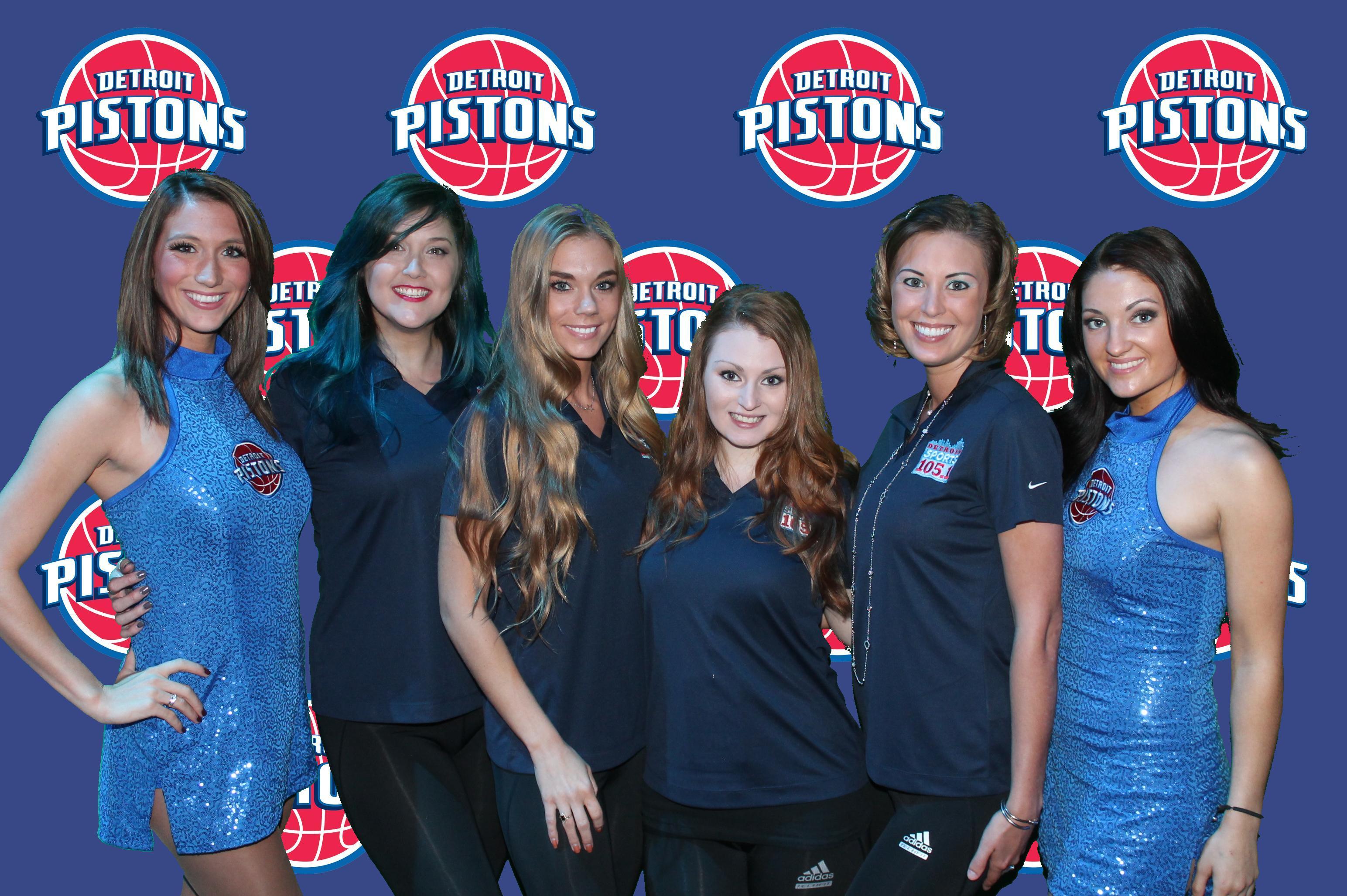 Pistons Dancers at 2014 Pistons Draft Party (Part 3) Photo Gallery