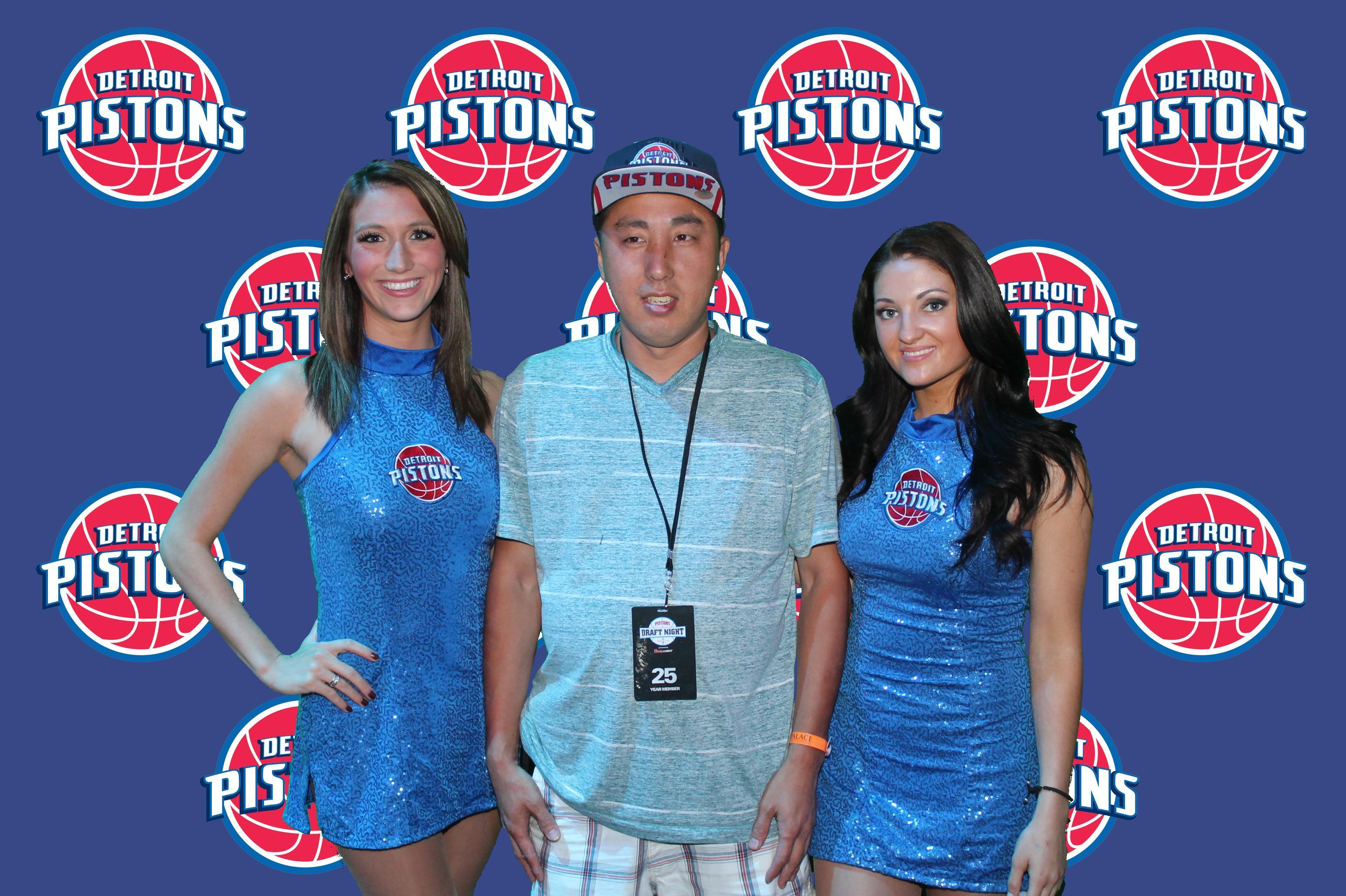 Pistons Dancers at 2014 Pistons Draft Party (Part 3) Photo Gallery