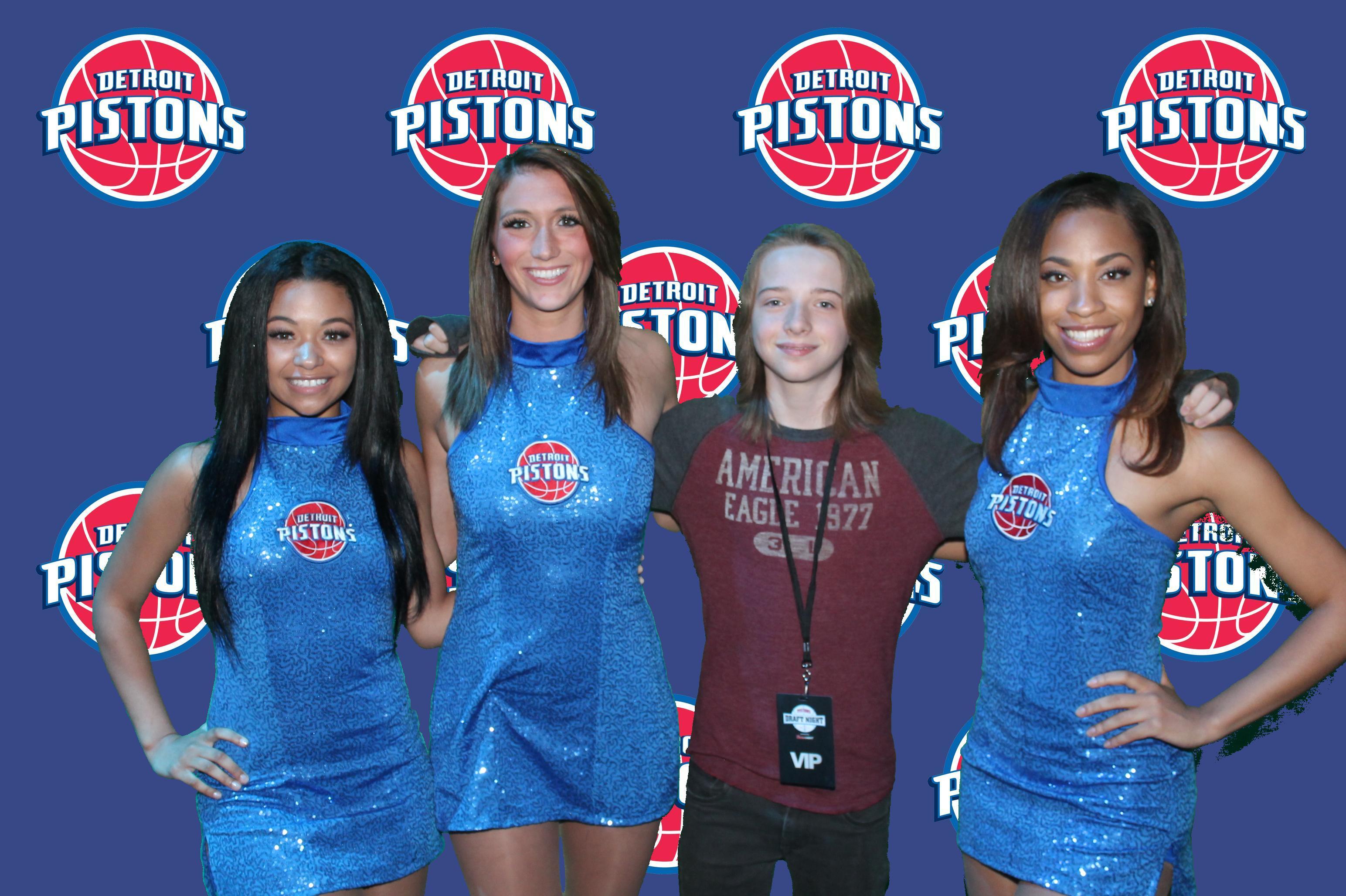 Pistons Dancers at 2014 Pistons Draft Party (Part 3) Photo Gallery
