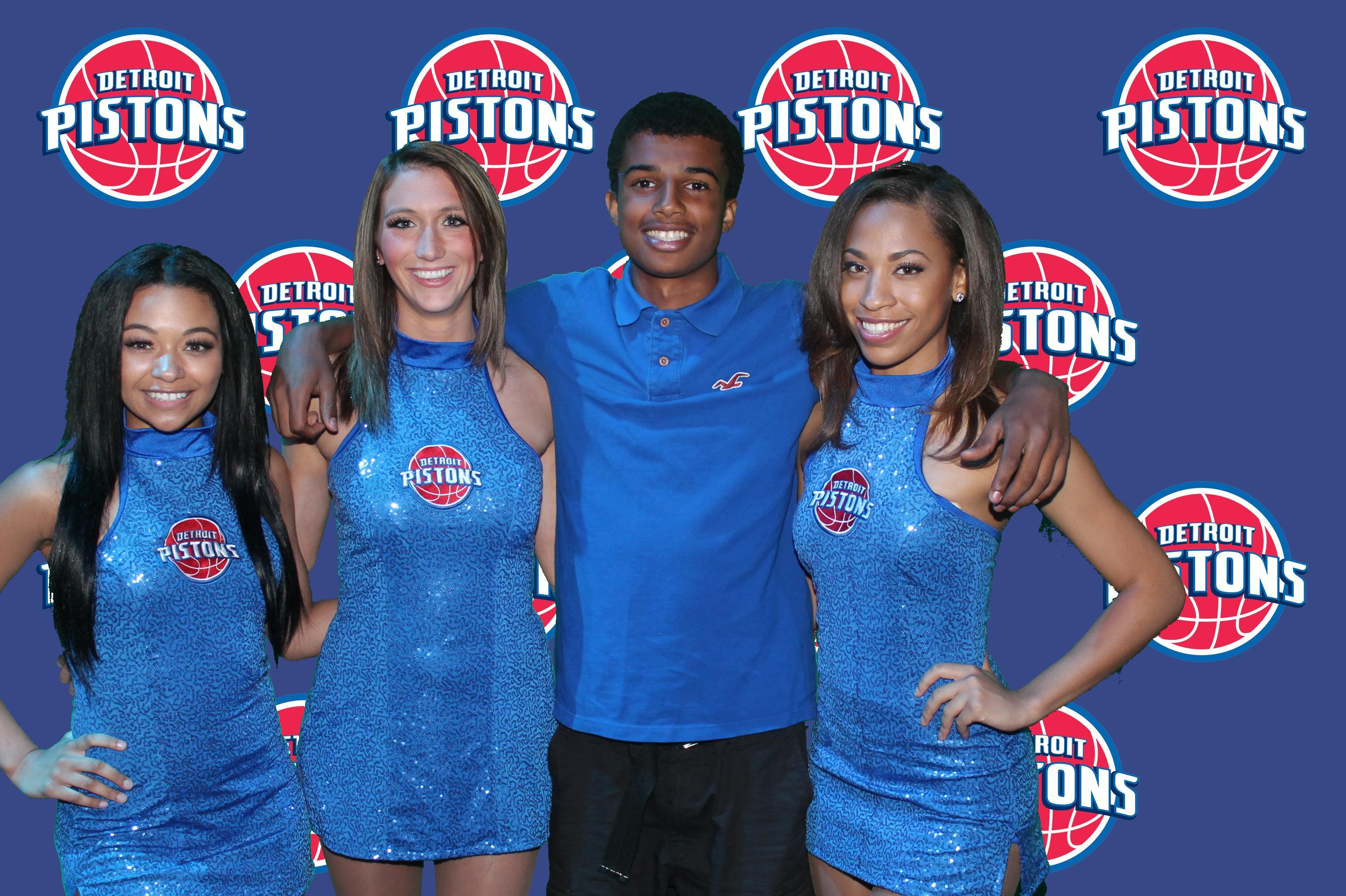 Pistons Dancers at 2014 Pistons Draft Party (Part 3) Photo Gallery