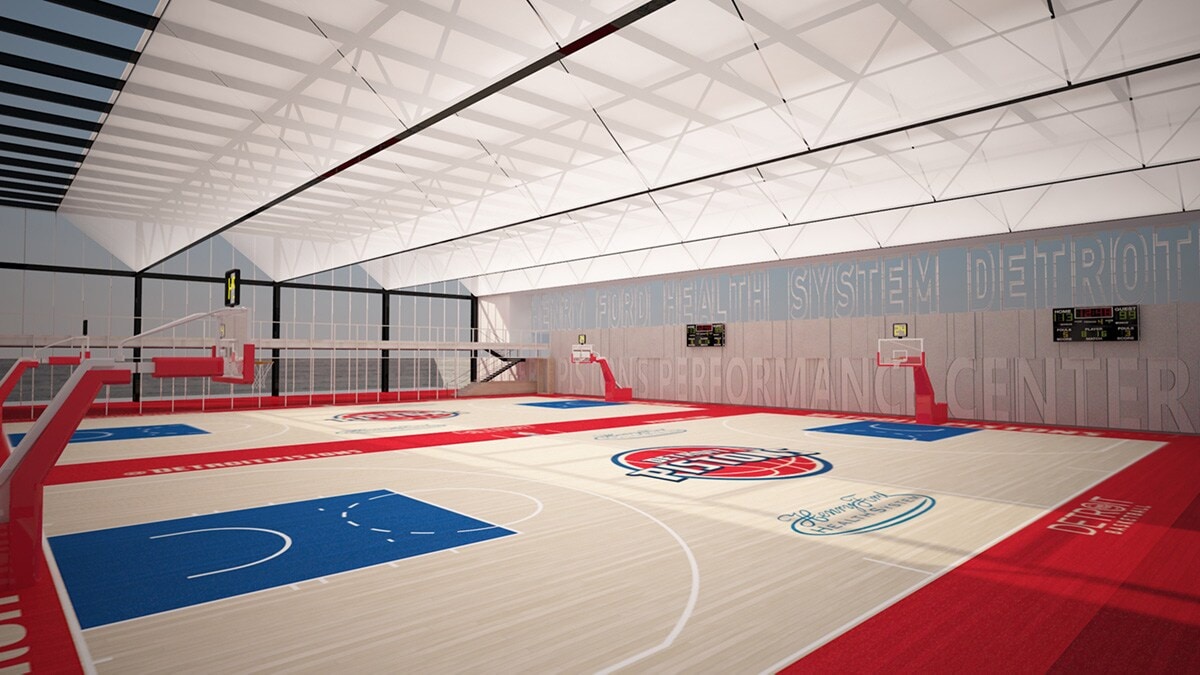 Henry Ford Detroit Pistons Performance Center Photo Gallery