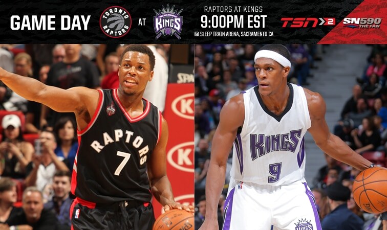 Ky Raptors Game Day: Raptors @ Kings | Toronto Raptors