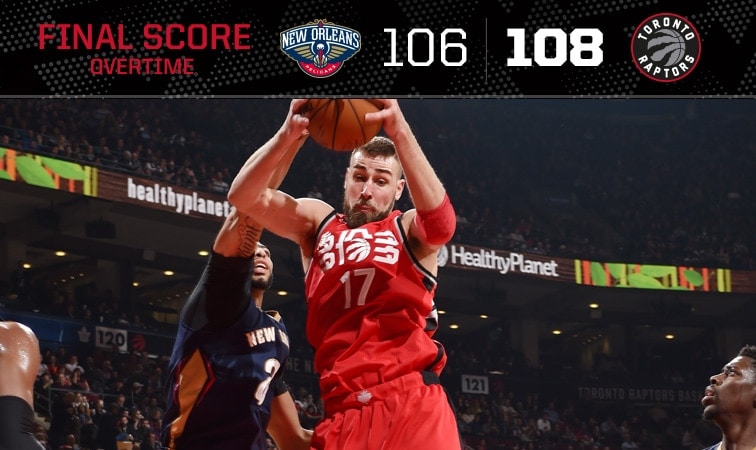 Game Rap: Raptors 108, Pelicans 106 | Toronto Raptors